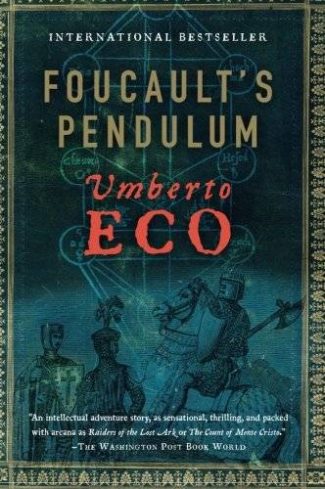 Cover of Foucault's Pendulum by Umberto Eco.