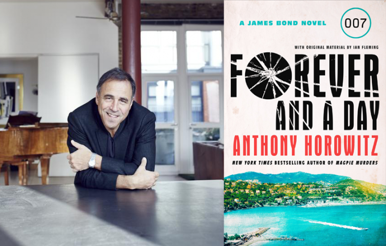 Author Anthony Horowitz Writing James Bond Prequel