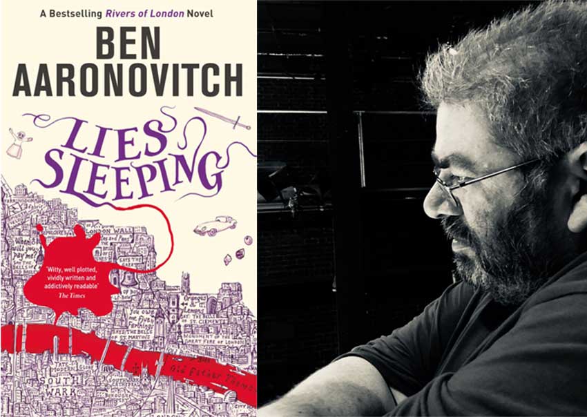 Ben Aaronovitch, author of Lies Sleeping