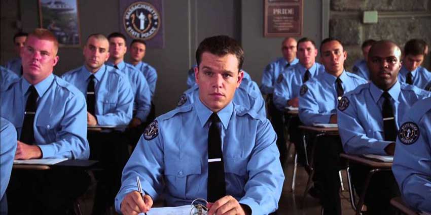 Colin Sullivan (Matt Damon) in <em>The Departed</em> (2006).