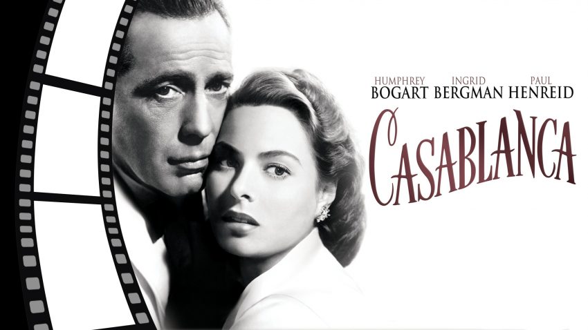 Film poster for Casablanca.