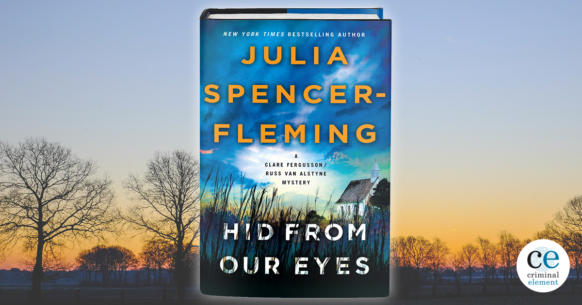 Book Review Hid From Our Eyes by Julia SpencerFleming