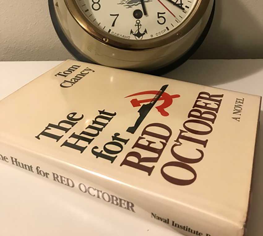 the hunt for red october book